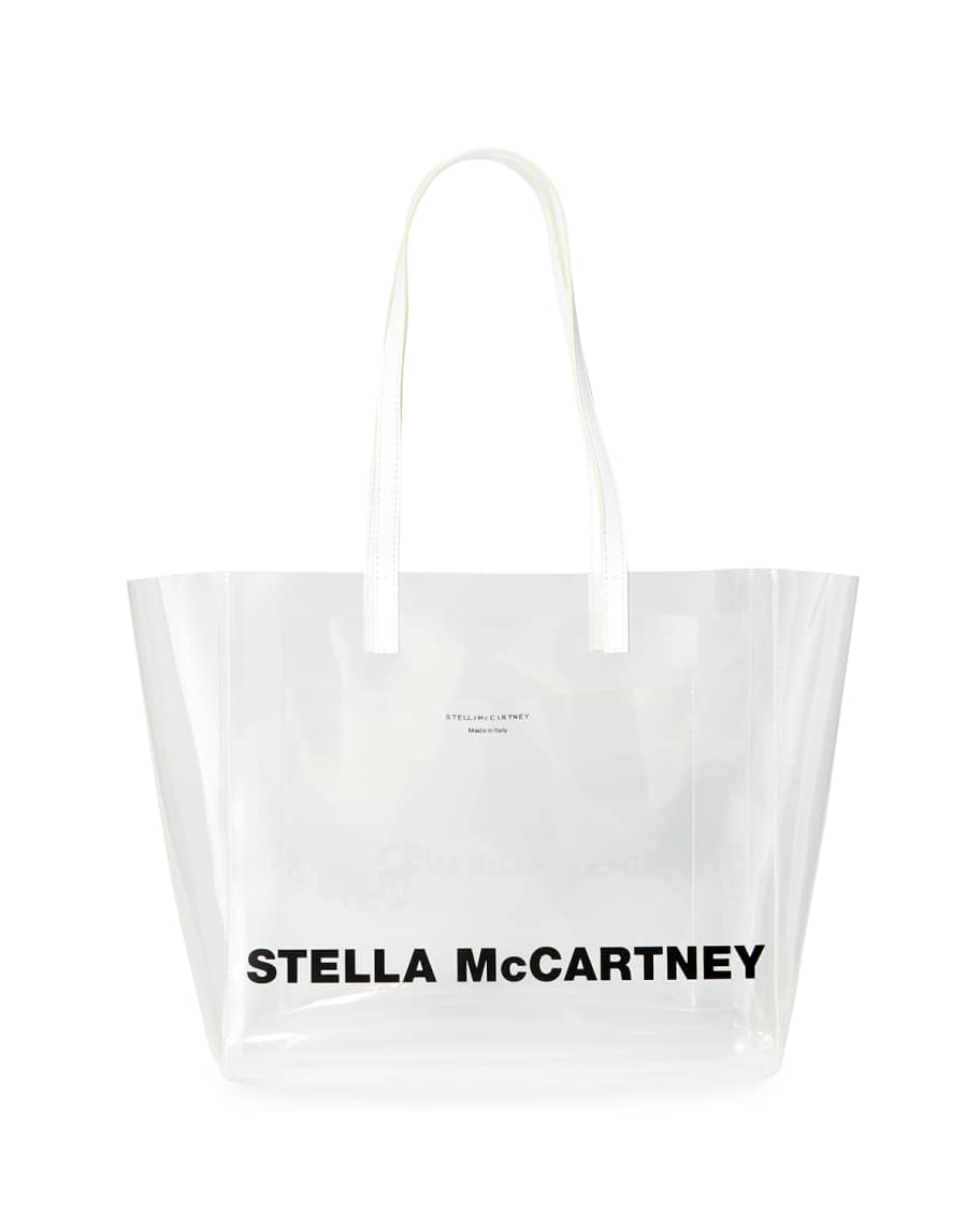 Stella mccartney clear tote bag hotsell