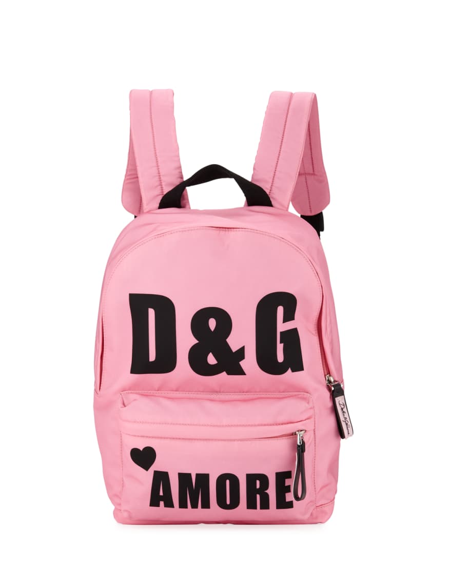 Dolce&Gabbana Kids' Logo Backpack | Neiman Marcus