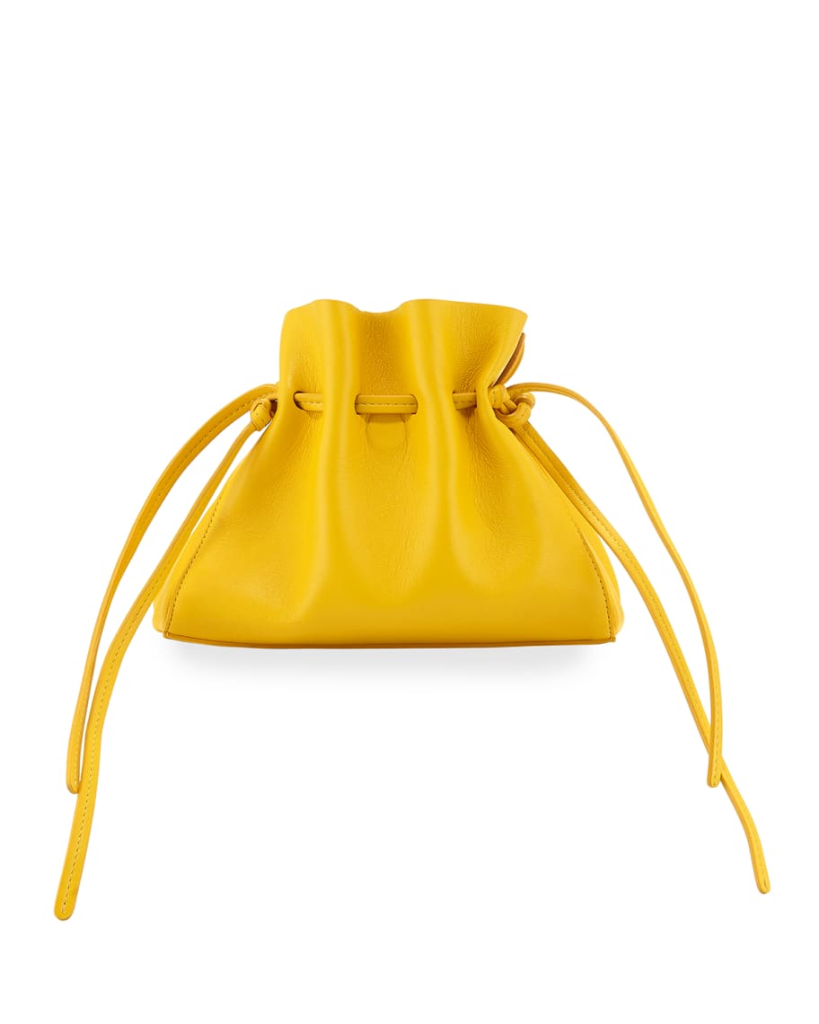 Mansur Gavriel Protea Mini Leather Bucket Bag | Neiman Marcus