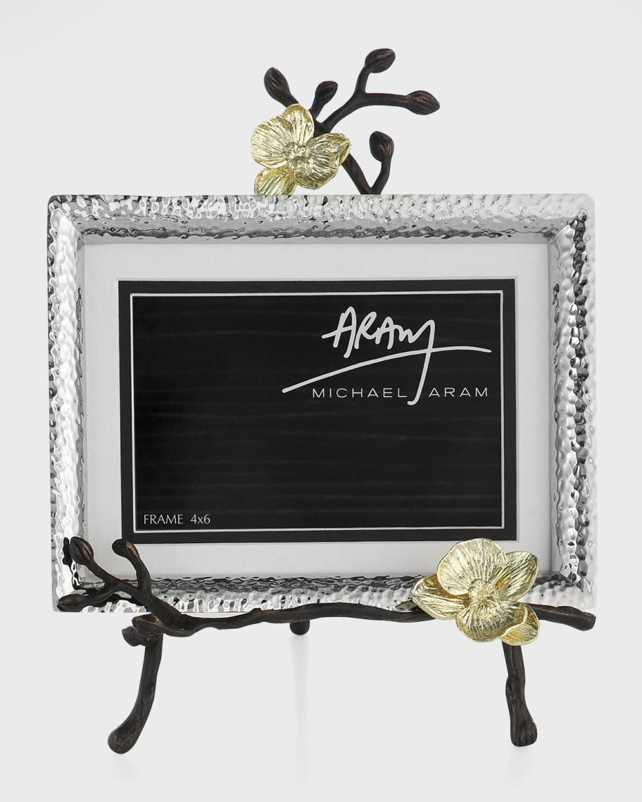 Michael Aram Gold Orchid Easel Picture Frame | Neiman Marcus