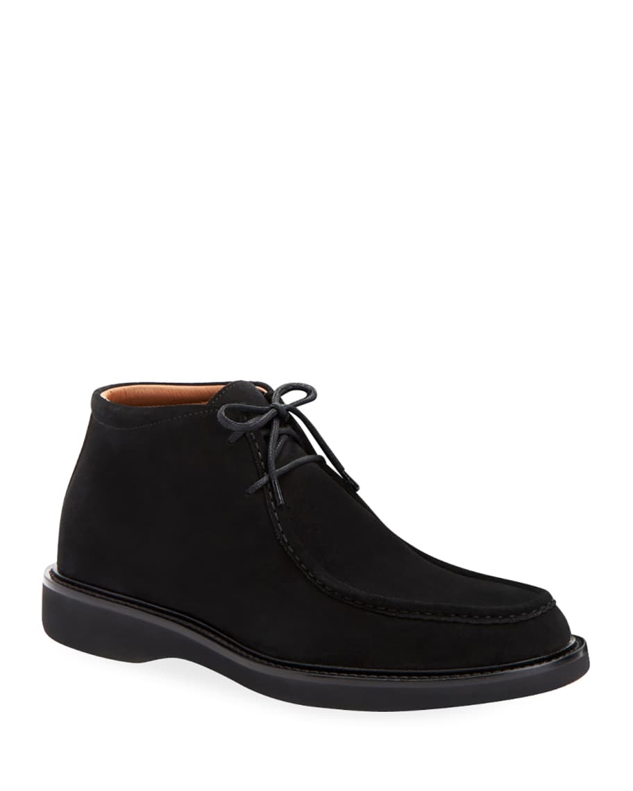 Aquatalia Men s Kyle Suede Lace Up Chukka Boots Neiman Marcus