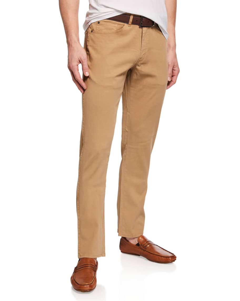 Peter Millar Men's Bedford Soft Touch Corduroy Pants | Neiman Marcus