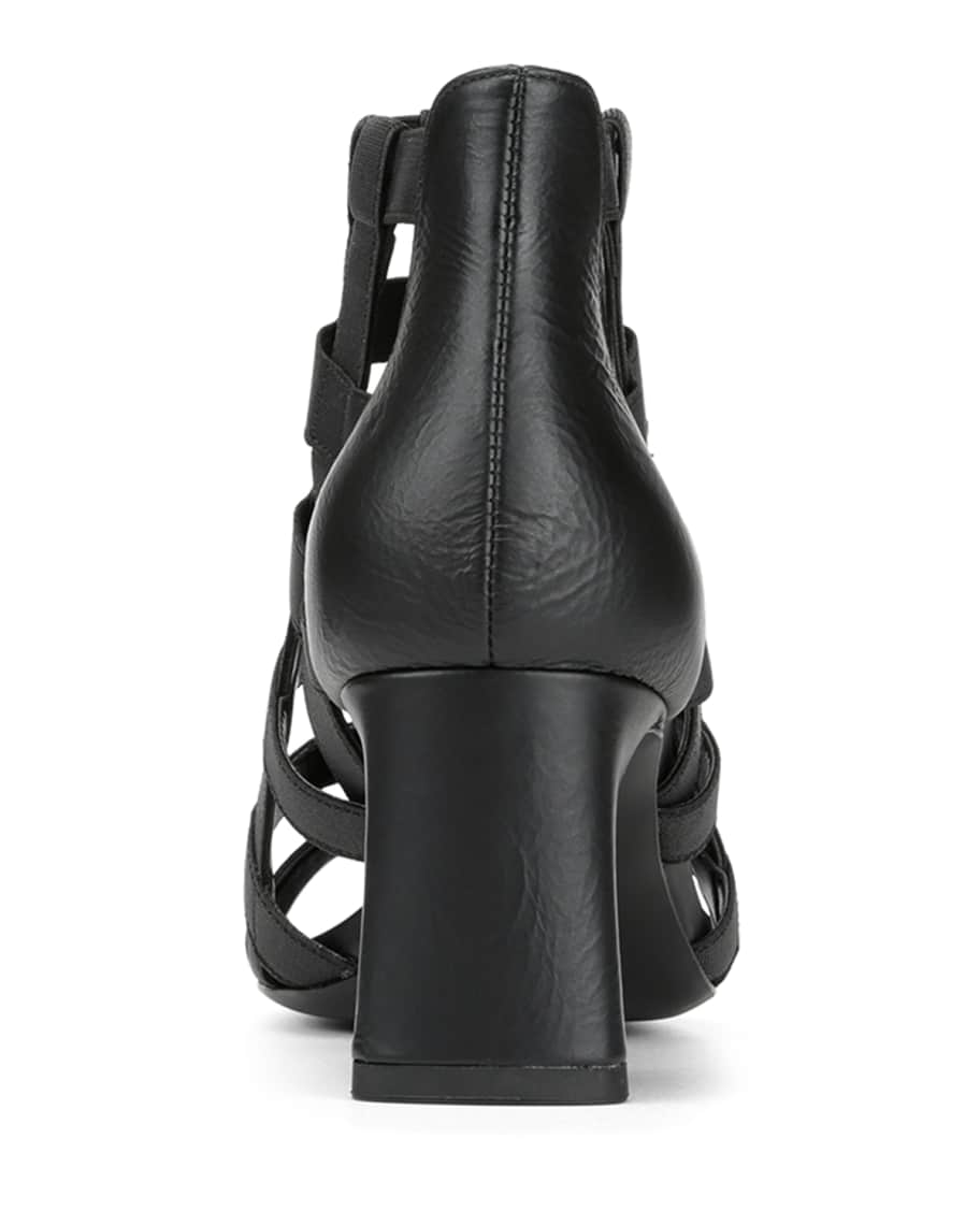 Donald Pliner Visto Caged Block Heel Sandals Neiman Marcus
