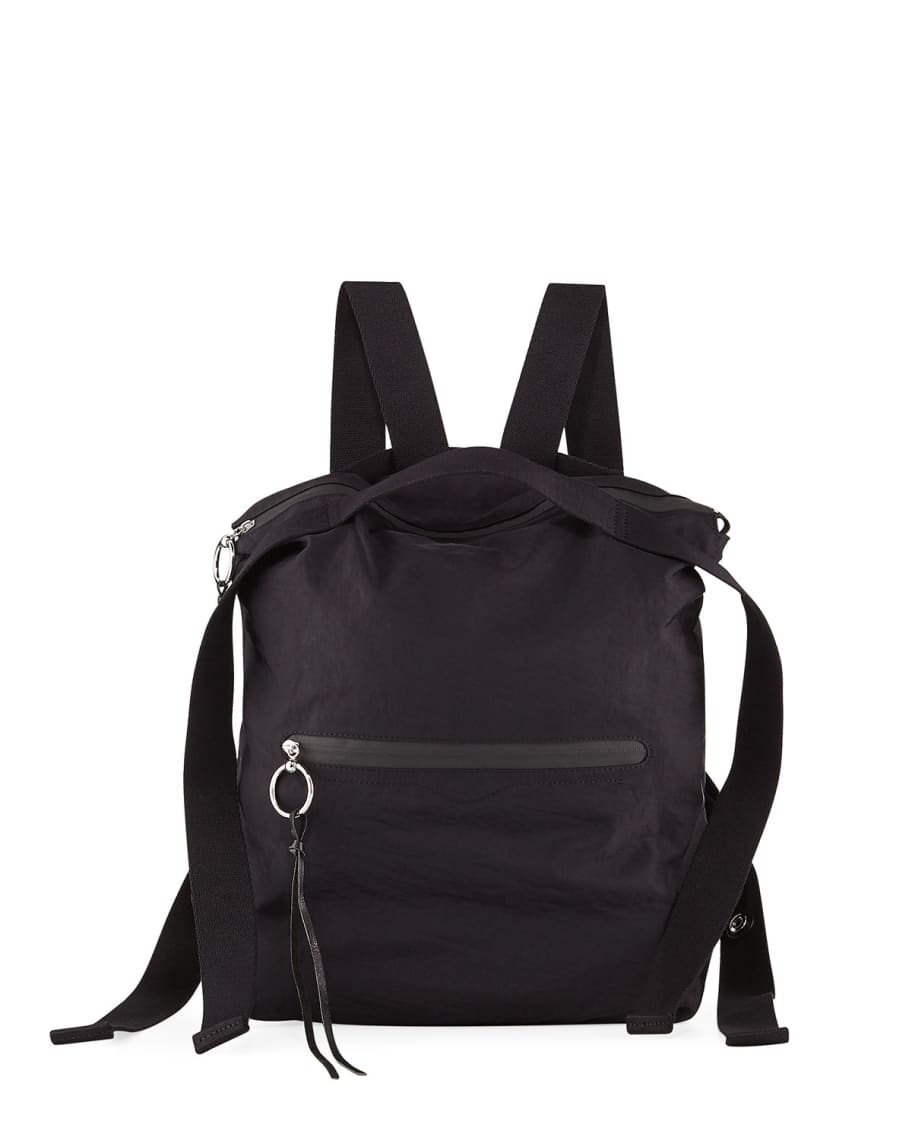 Rebecca Minkoff Distressed Nylon Tote Backpack | Neiman Marcus