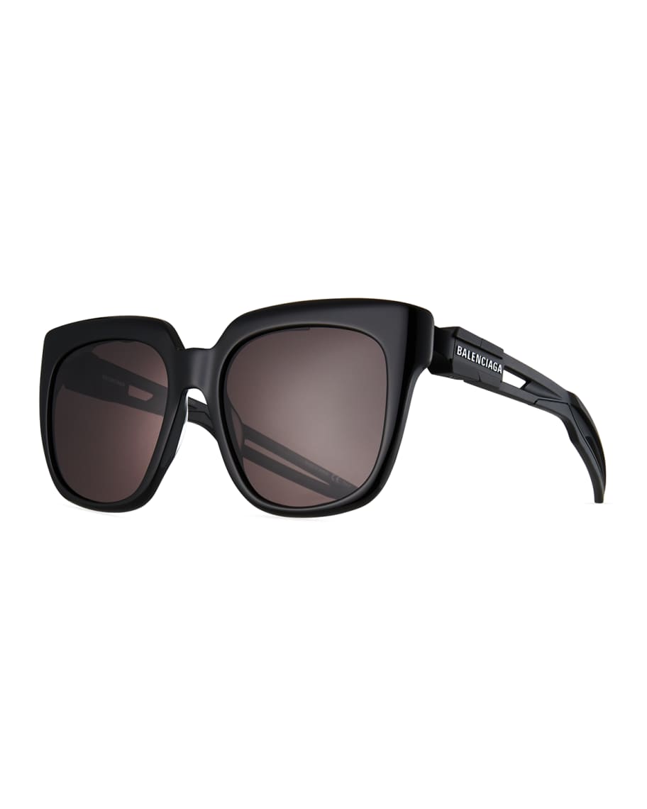 Balenciaga Square Acetate Sunglasses | Neiman Marcus