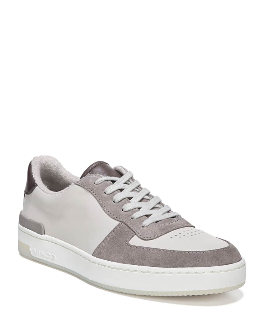 Vince Rendel Suede Leather Sneakers Neiman Marcus