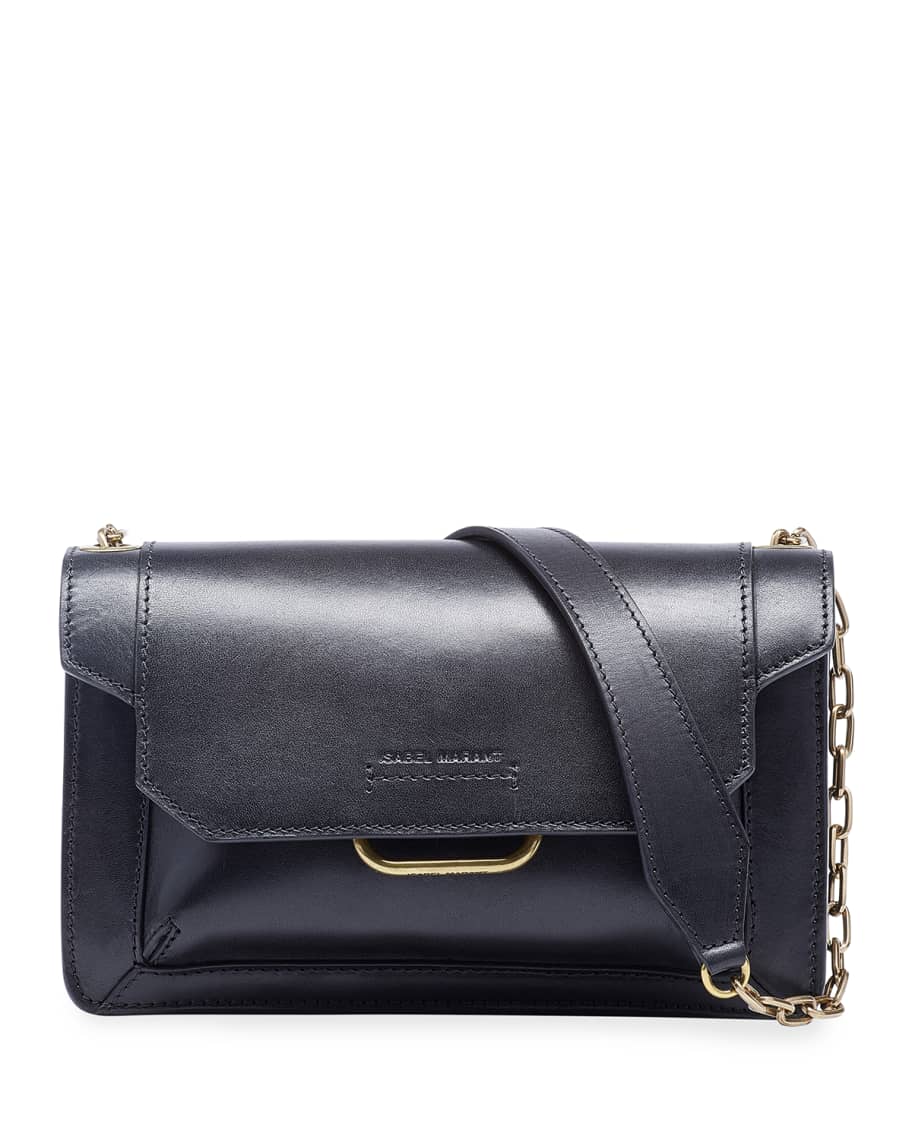 Isabel Marant Skamy Leather Crossbody Bag Neiman Marcus