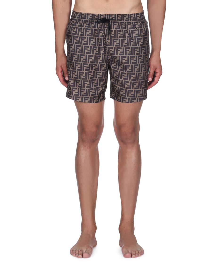 Fendi mens hot sale swim trunks
