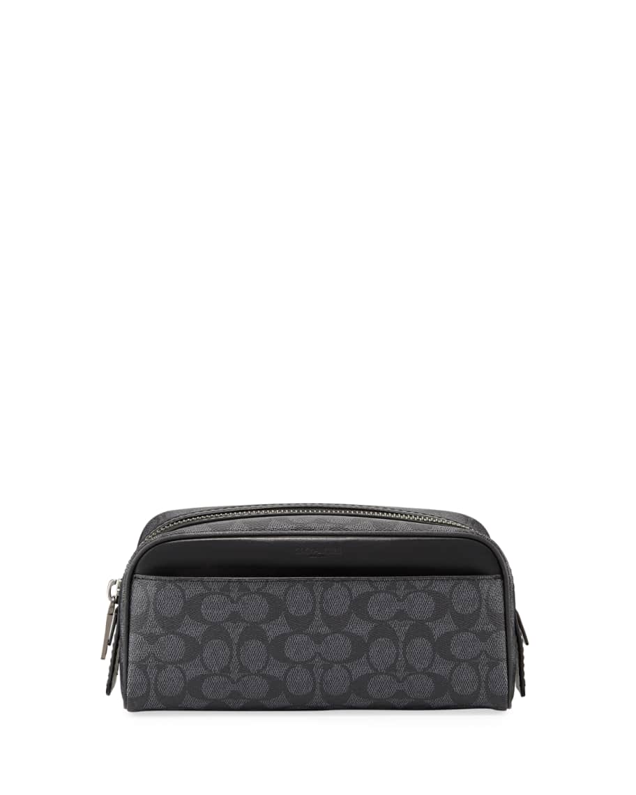Coach mens wash bag clearance