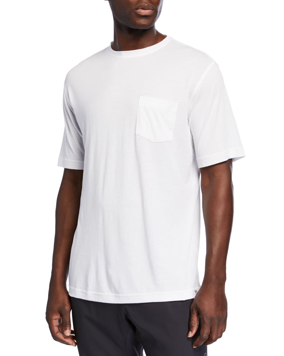 Peter Millar Men's Seaside Summer Soft Pocket T-Shirt | Neiman Marcus