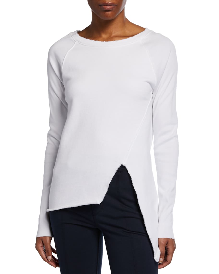 Frank and eileen asymmetric sweatshirt store