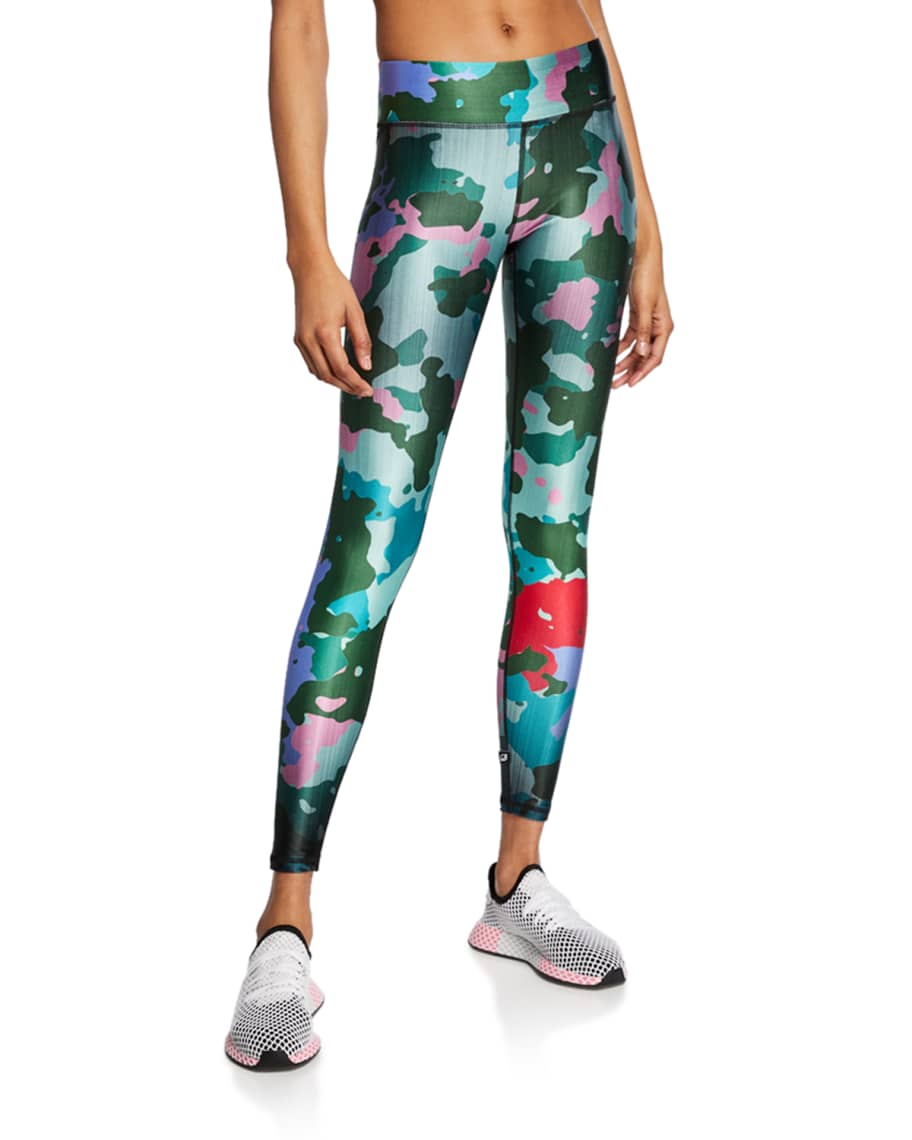 Terez Camo Print Tall Band Leggings Neiman Marcus