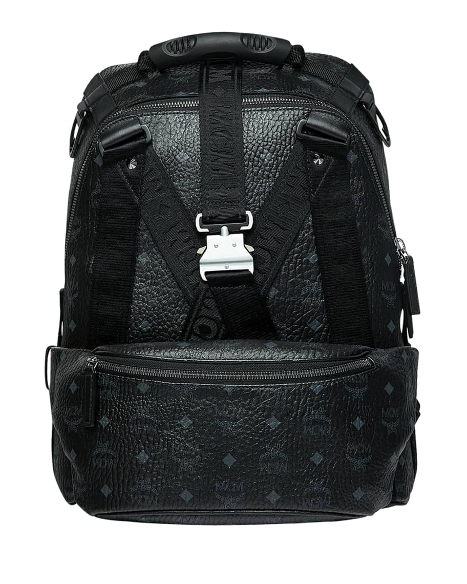 MCM Men s Jemison Visetos Medium Backpack Neiman Marcus