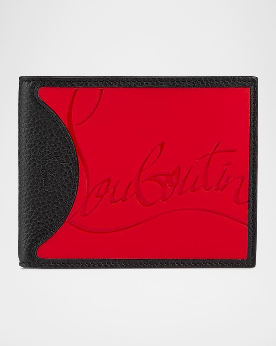 Christian Louboutin Men's Coolcard Two-Tone Leather Wallet