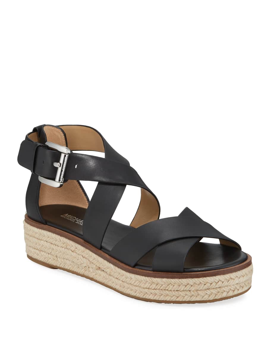 Michael kors darby top flatform sandals