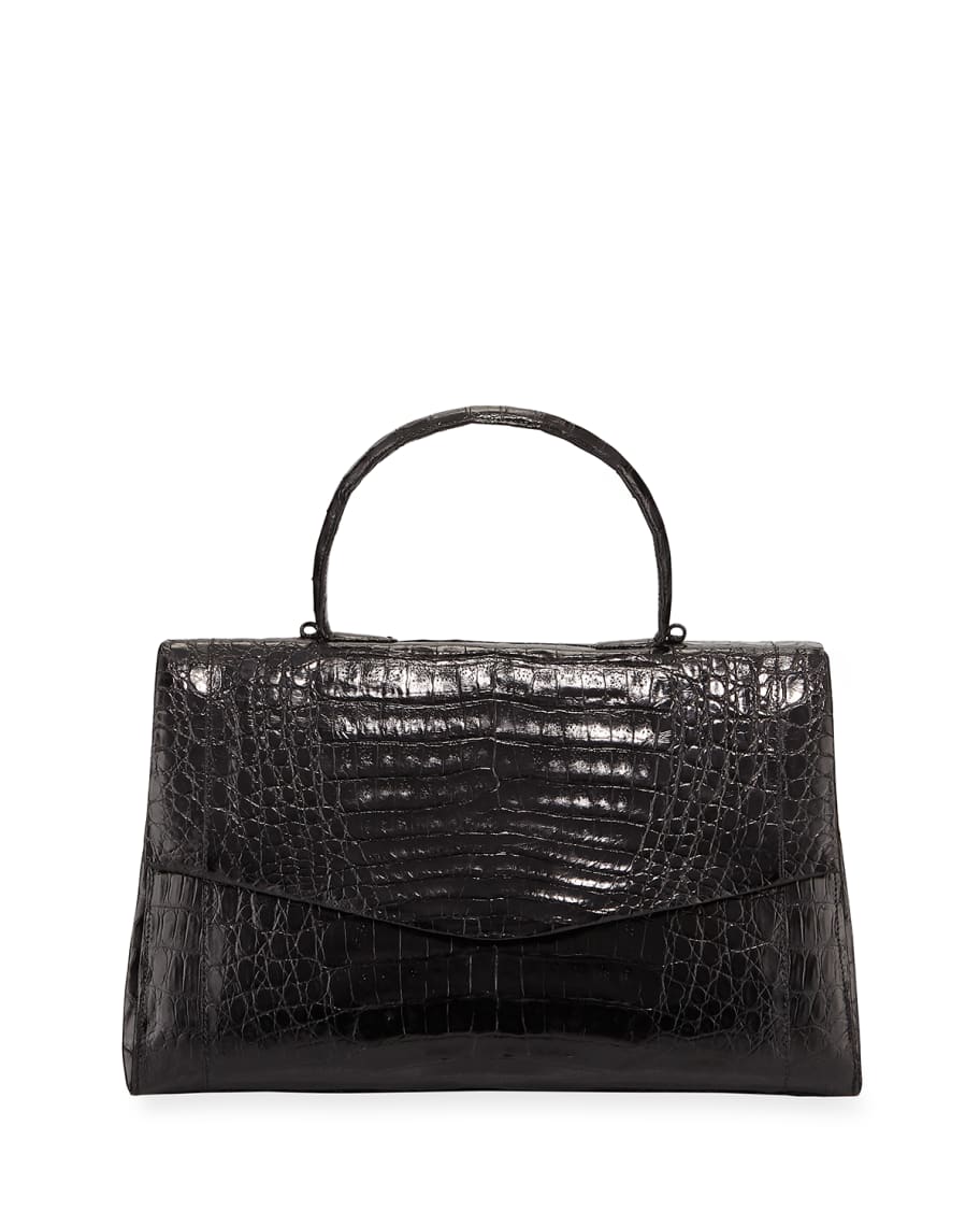 Nancy Gonzalez Medium East-West Top-Handle Bag | Neiman Marcus