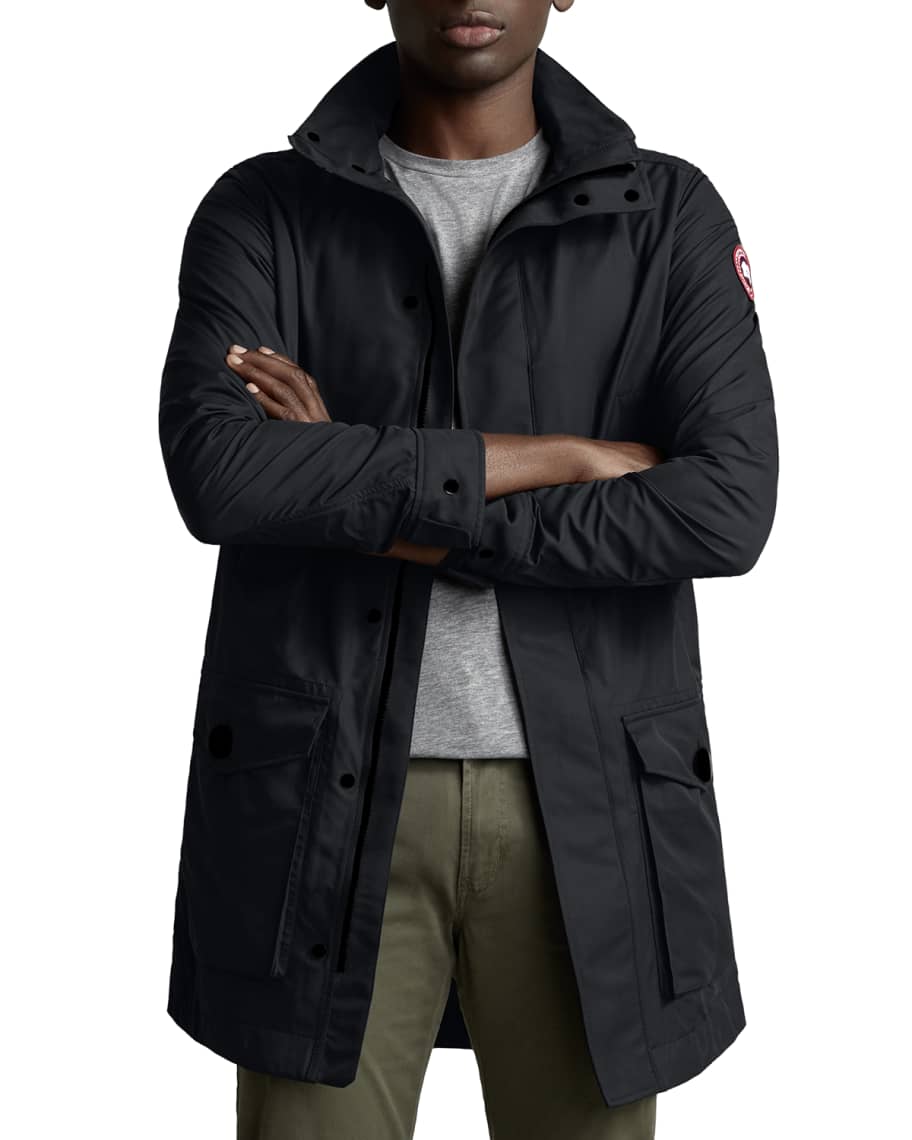 Canada goose men's hot sale crew trench coat
