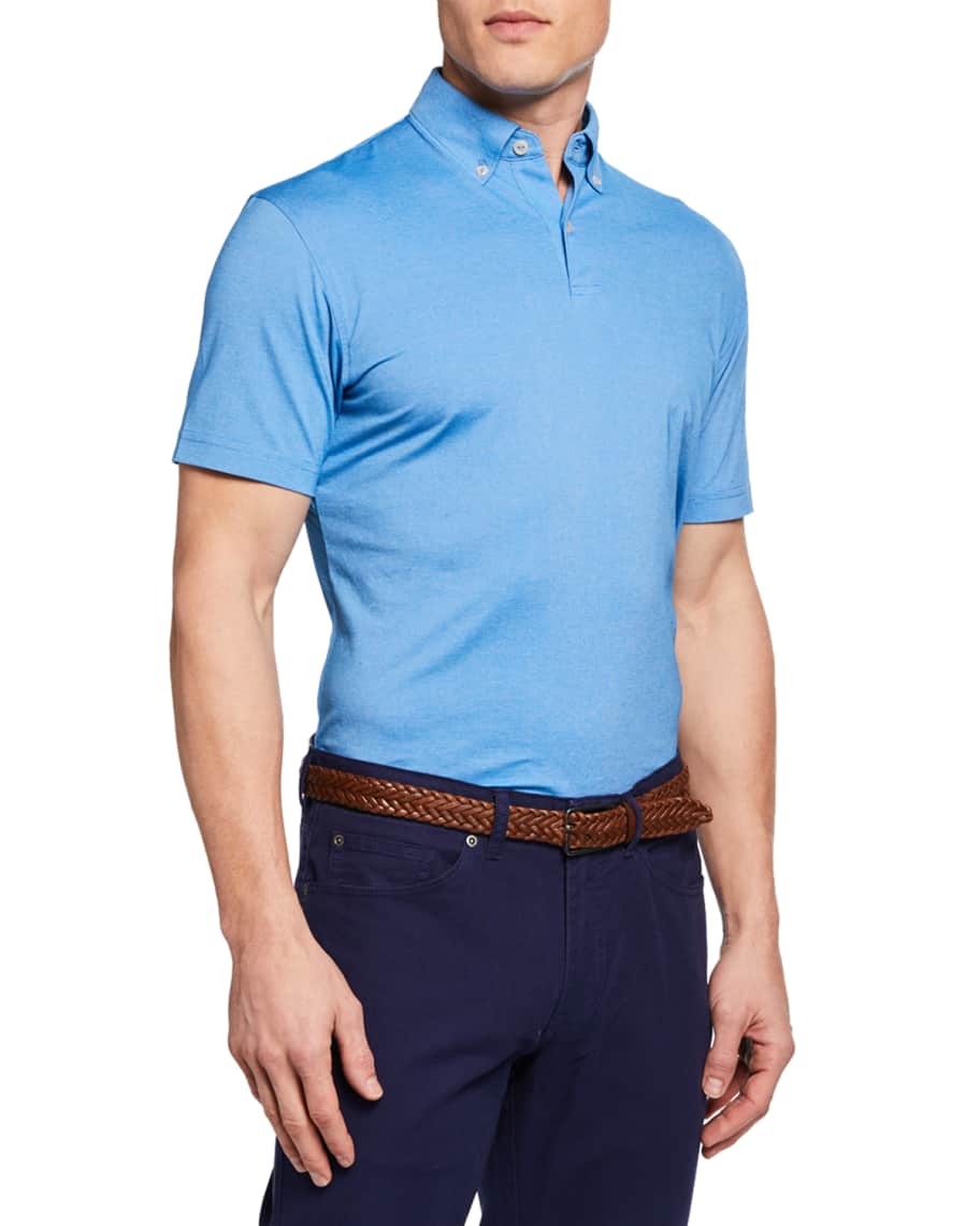 Peter Millar Men's Ace Crown Crafted Polo Shirt | Neiman Marcus