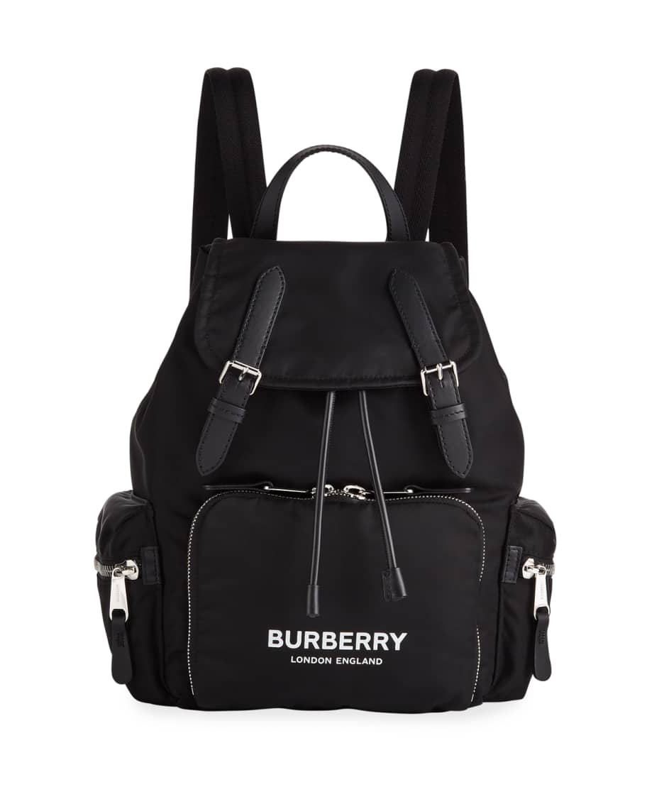Burberry nylon drawstring backpack deals