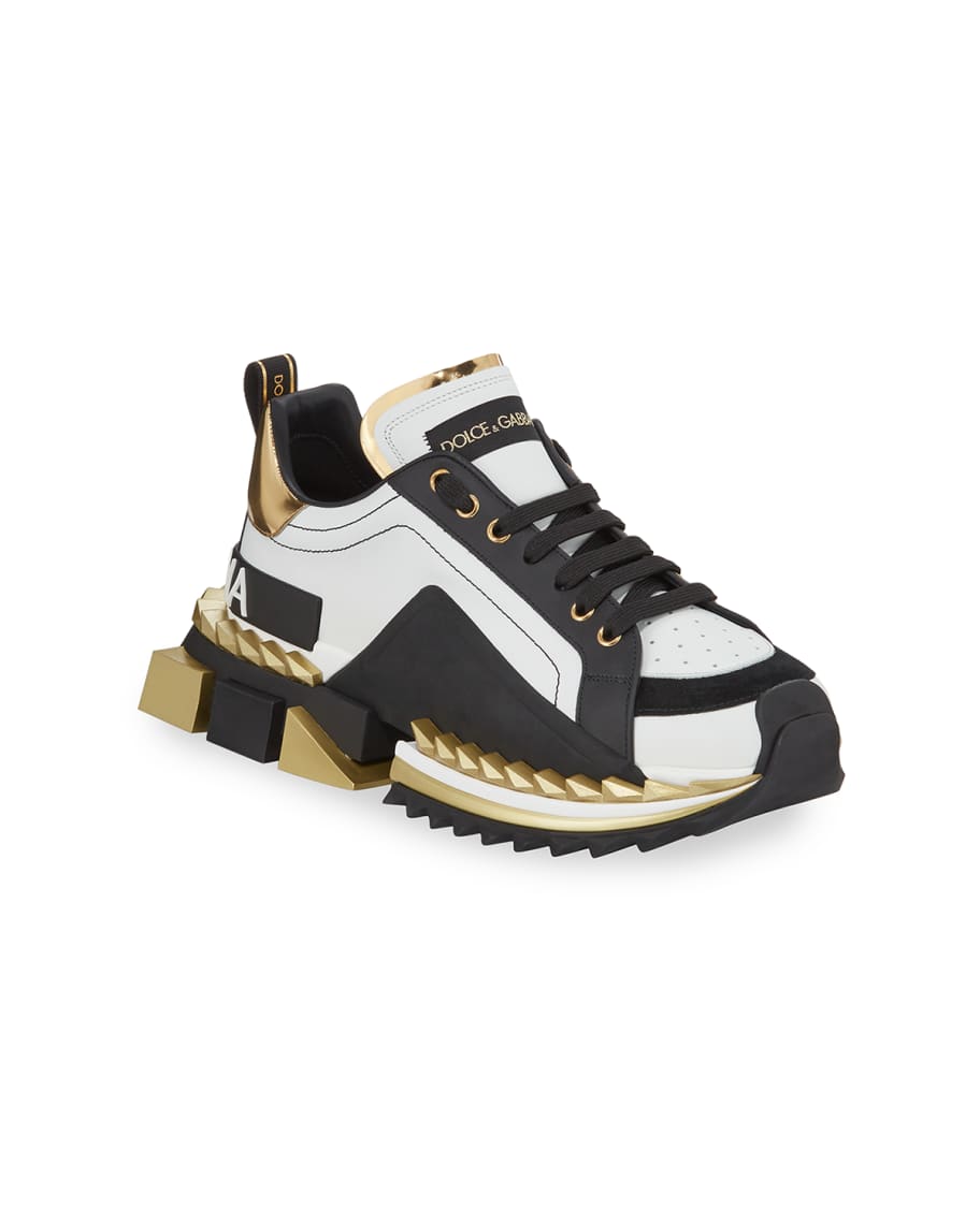 Dolce & Gabbana Men's Super King Sneakers | Neiman Marcus