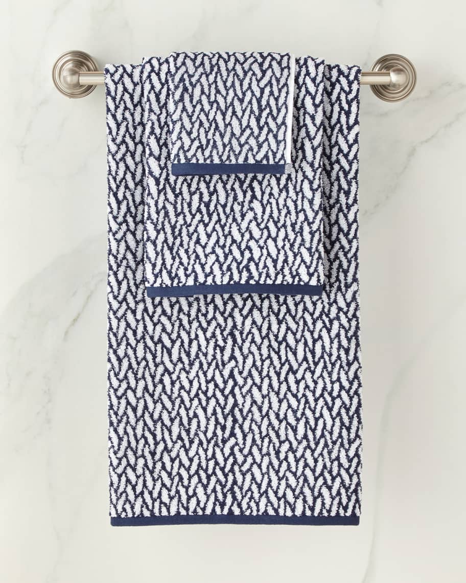 Lauren Ralph Lauren Sanders Antimicrobial Basket Weave Bath Towel
