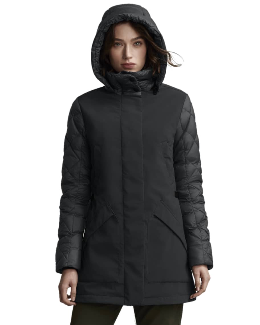 Canada Goose Berkley Slim Fit Quilted Jacket w Removable Hood