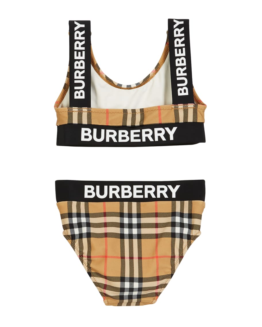 Burberry high waisted bikini discount