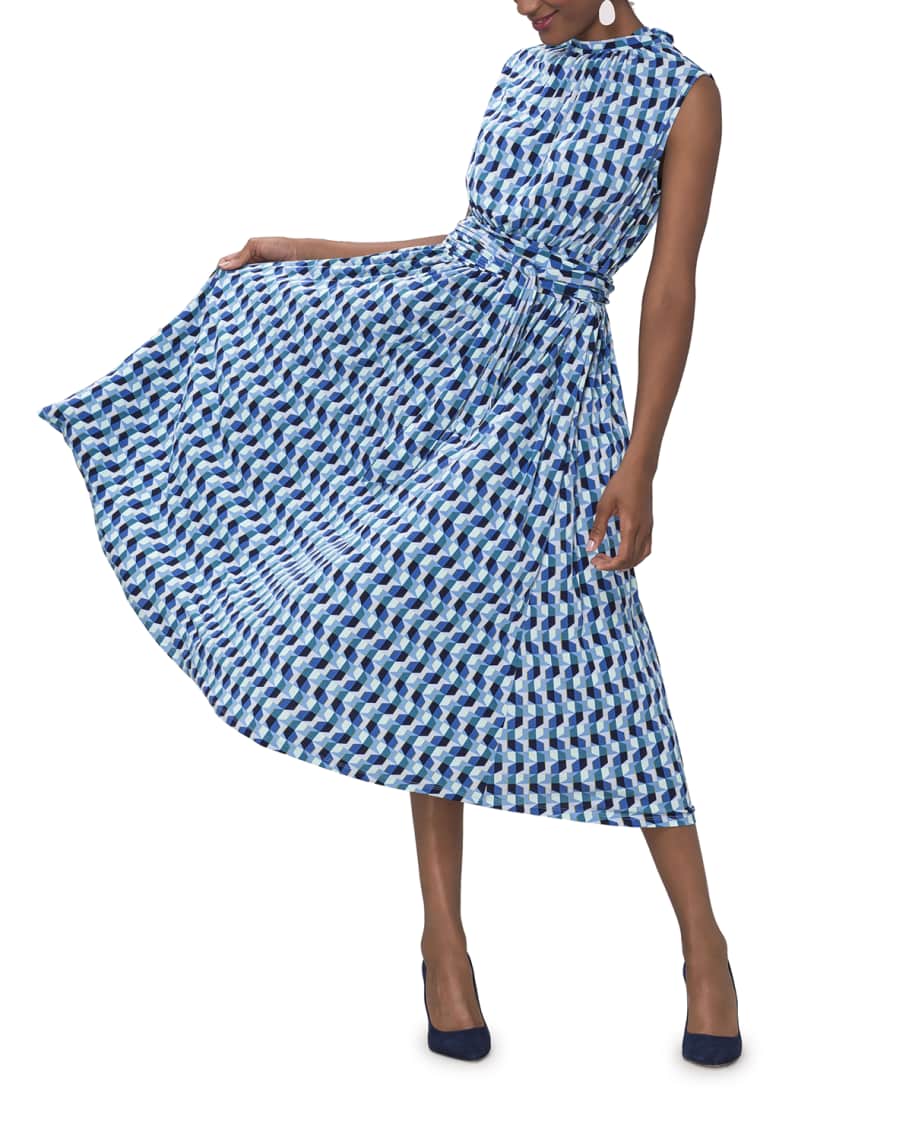 Leota Women's Amiya Midi Dress Black Size 2X main image 1