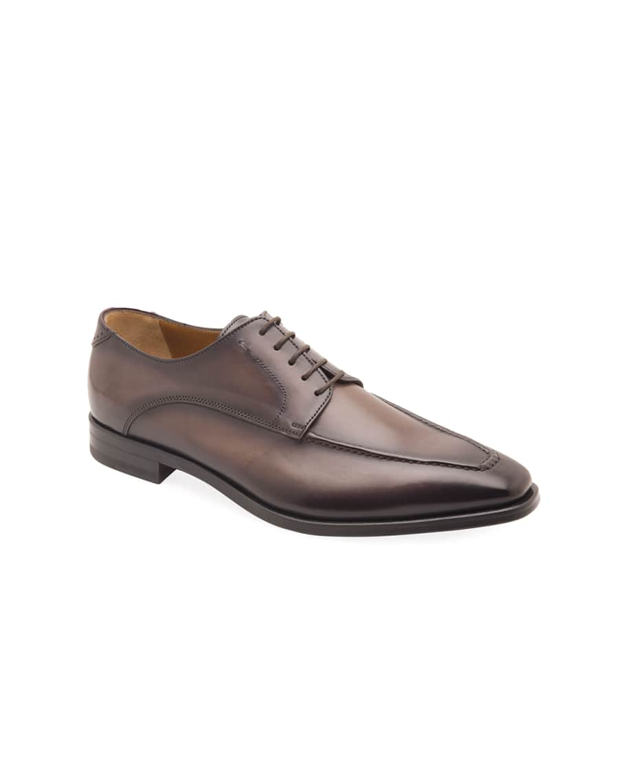Bruno Magli Men's Colombo Leather Derby Shoes | Neiman Marcus