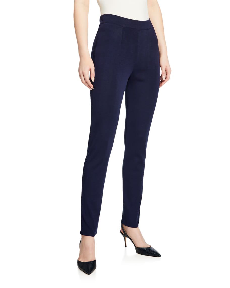 Misook SlimLeg Knit Pants Neiman Marcus