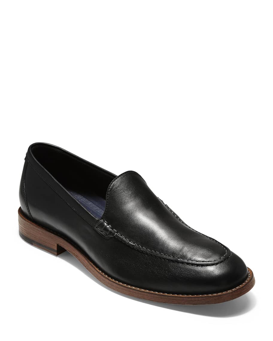 Cole Haan Men's Feathercraft Grand Venetian Suede Loafers Neiman