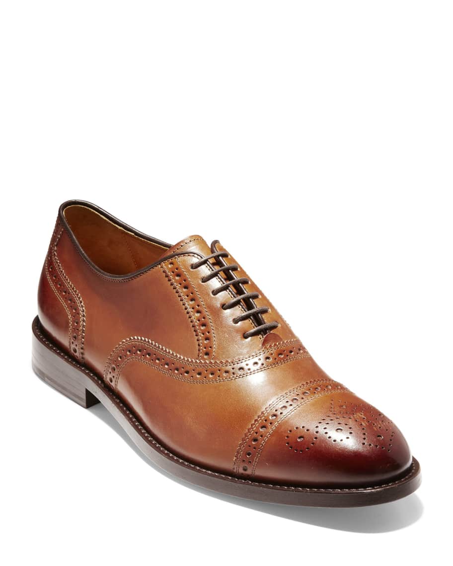 Kneeland brogue cap toe deals oxford