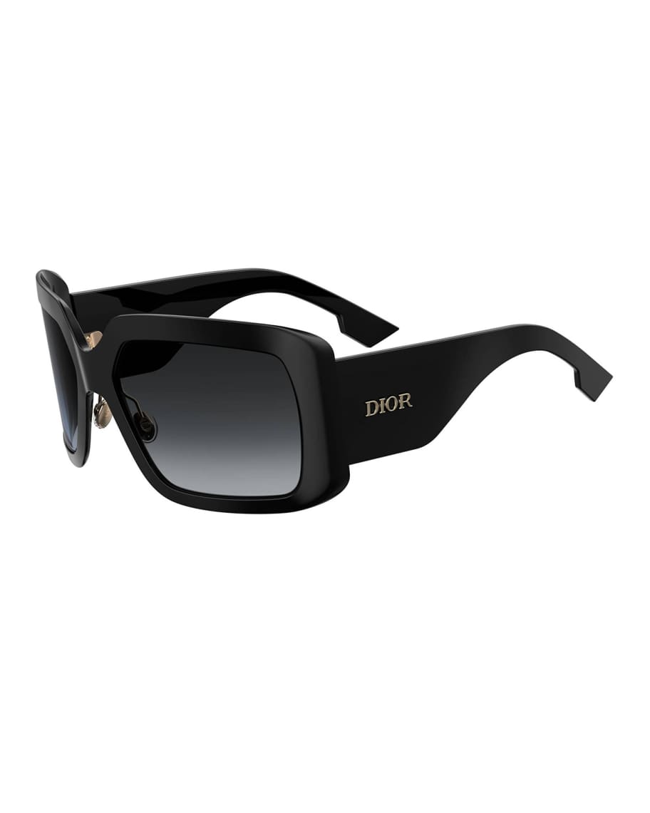 Dior solight chunky rectangle sunglasses store