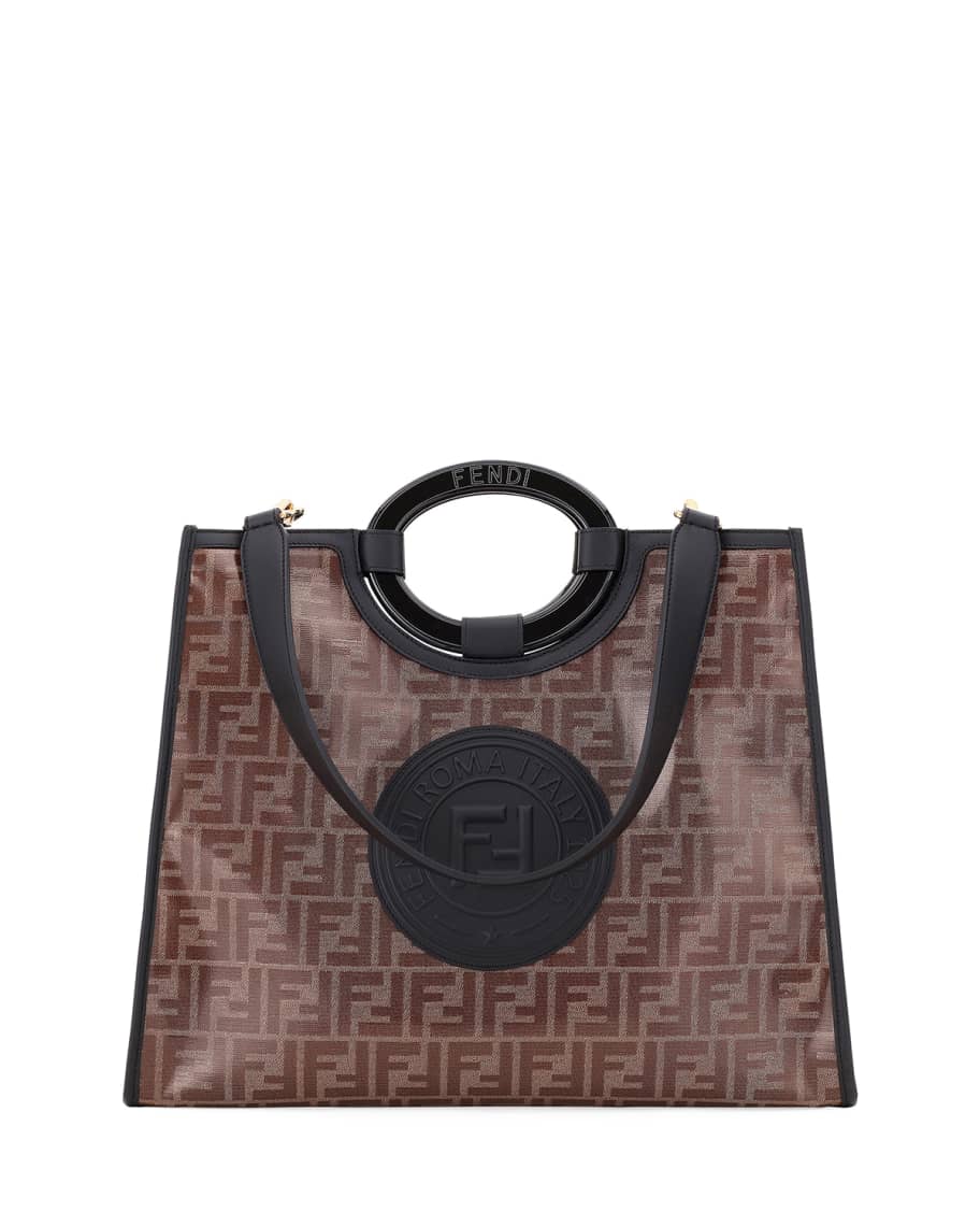 Fendi Runaway 1974 Medium FF Shopper Tote Bag Neiman Marcus
