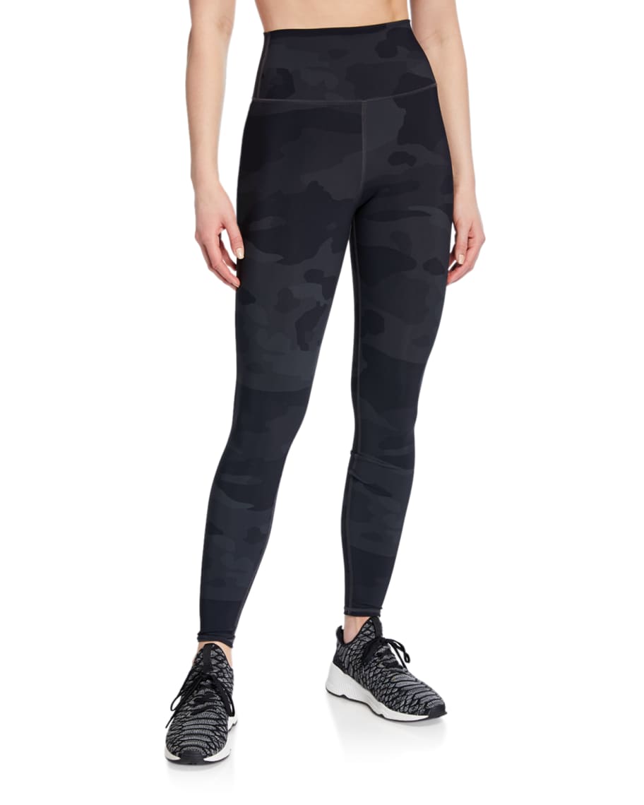 Alo Yoga Vapor Camo Print High Waist Performance Leggings Neiman
