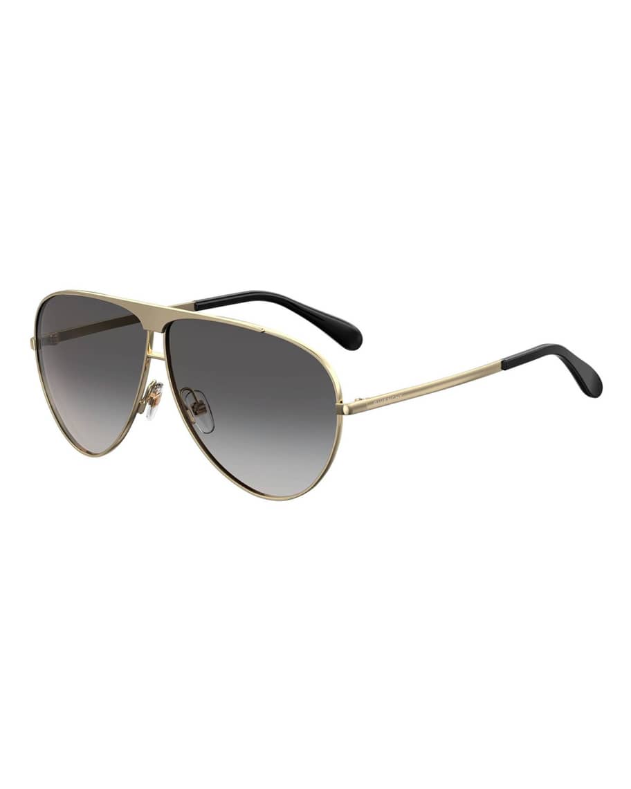Givenchy Men S Plastic Aviator Sunglasses Neiman Marcus