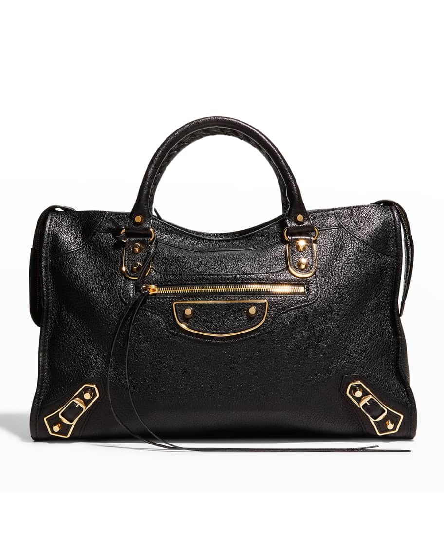 balenciaga classic metallic edge nano city aj crossbody bag