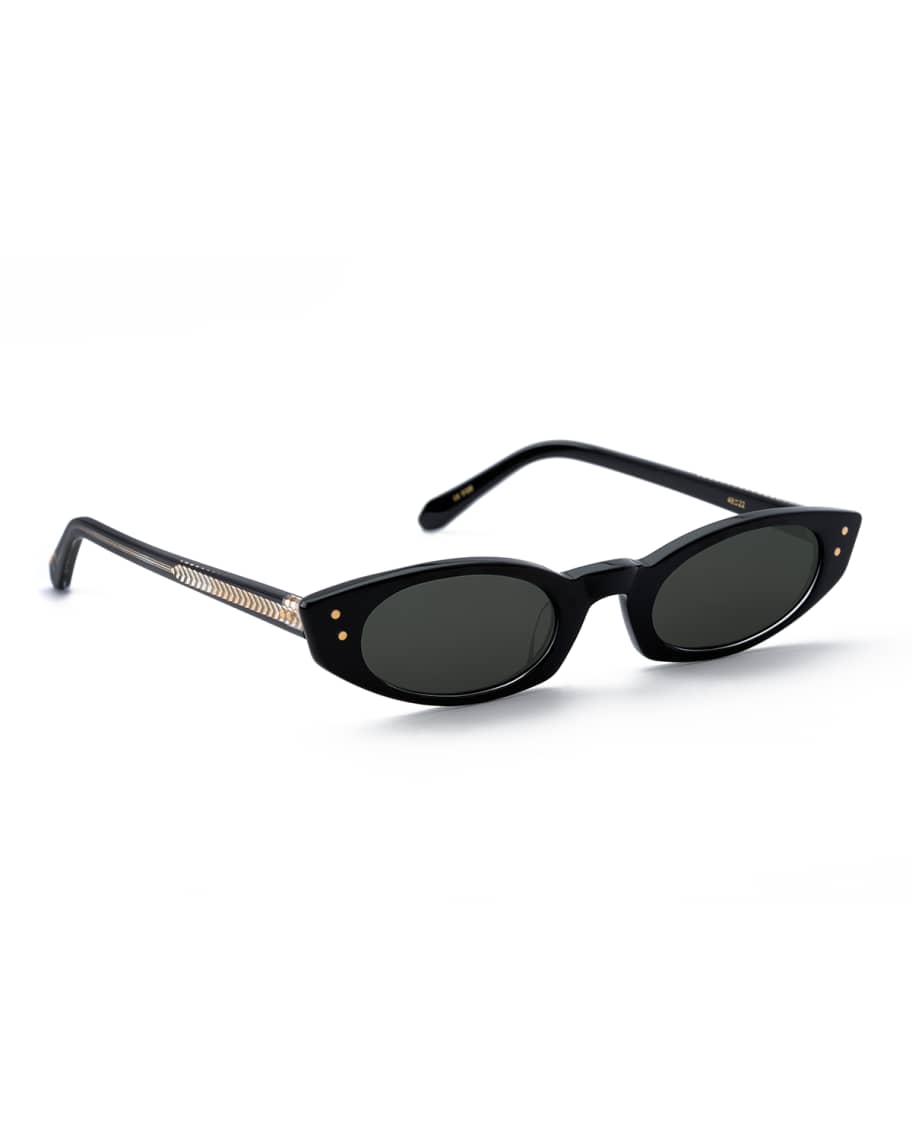 KREWE Fern Mirrored CatEye Sunglasses Neiman Marcus