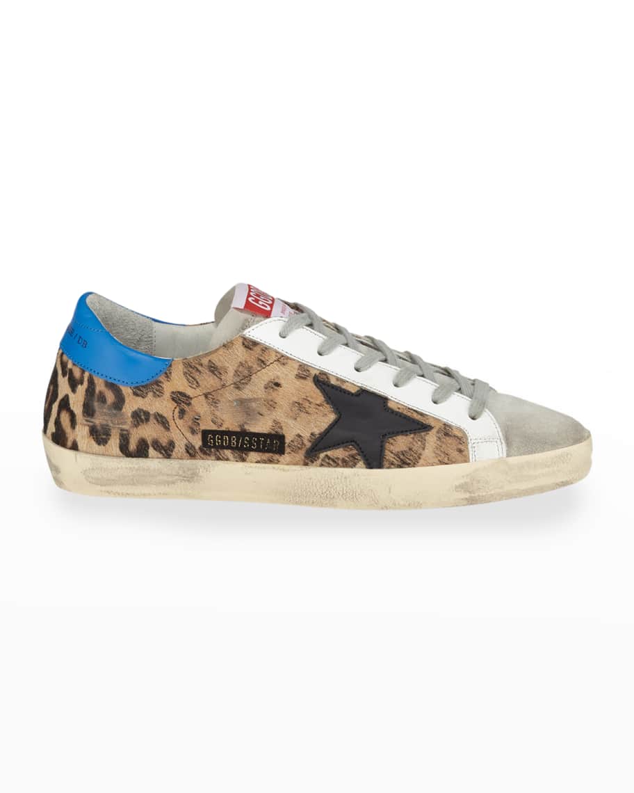 Golden goose leopard sale clearance