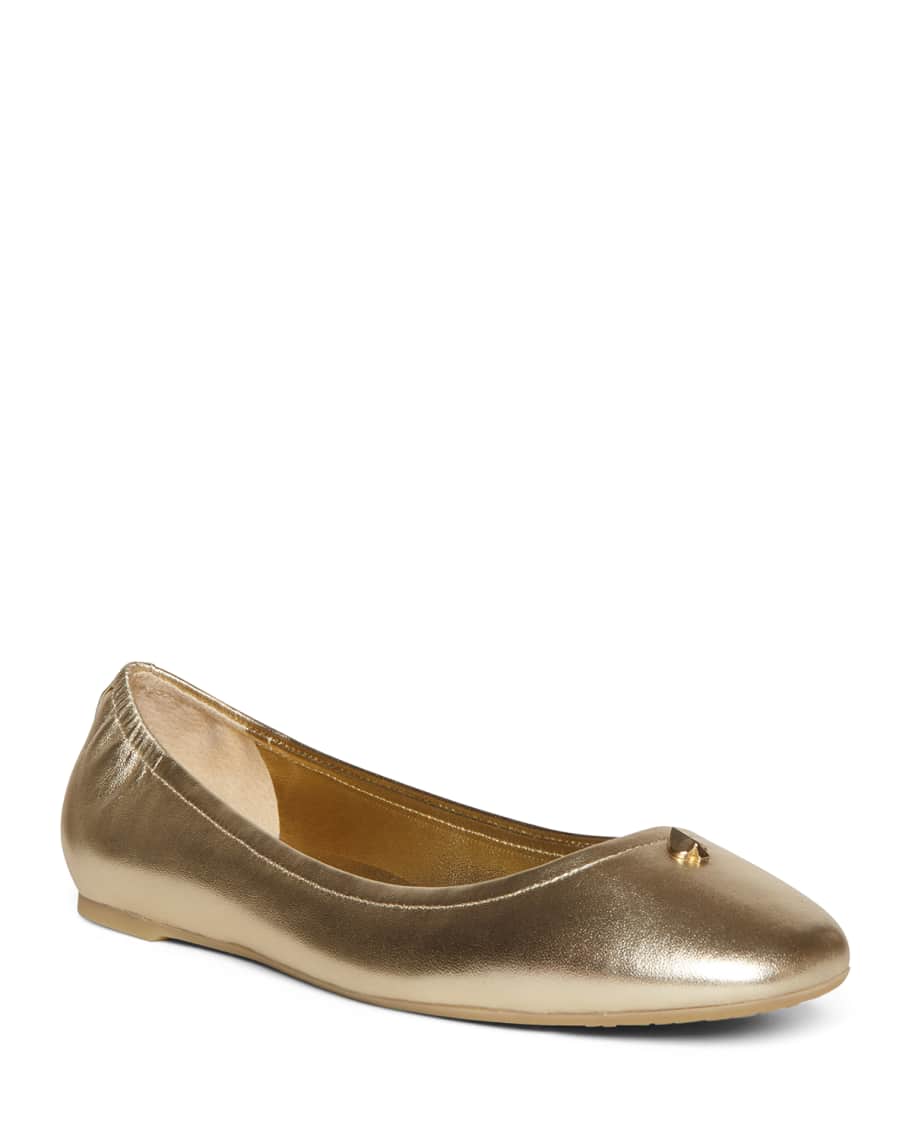 kate spade new york kora leather ballet flats Neiman Marcus