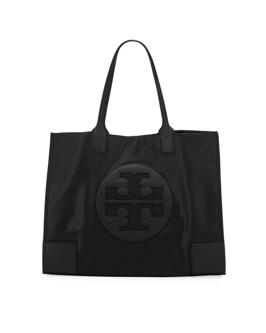 Tory Burch Ella Nylon and Leather Tote Bag | Neiman Marcus
