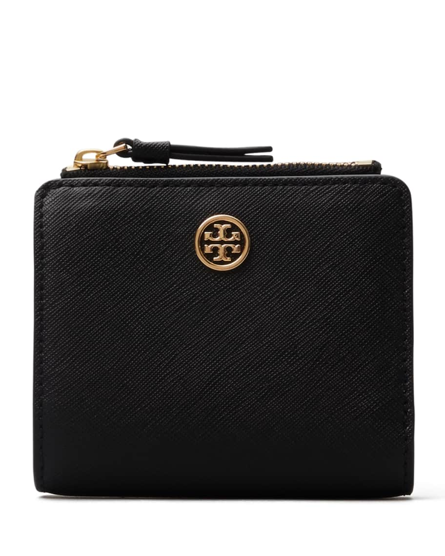 Tory Burch ROBINSON COLOR-BLOCK FLAP MINI WALLET