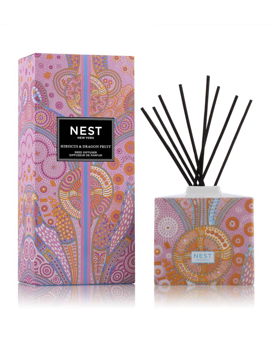 NEST New York Hibiscus & Dragon Fruit Reed Diffuser, 5.9 oz. Neiman