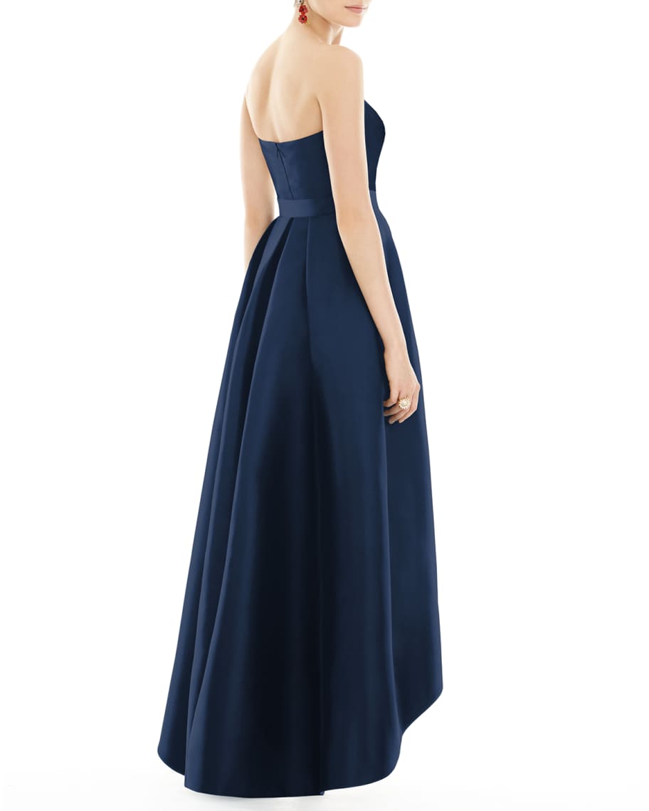 alfred sung strapless high low