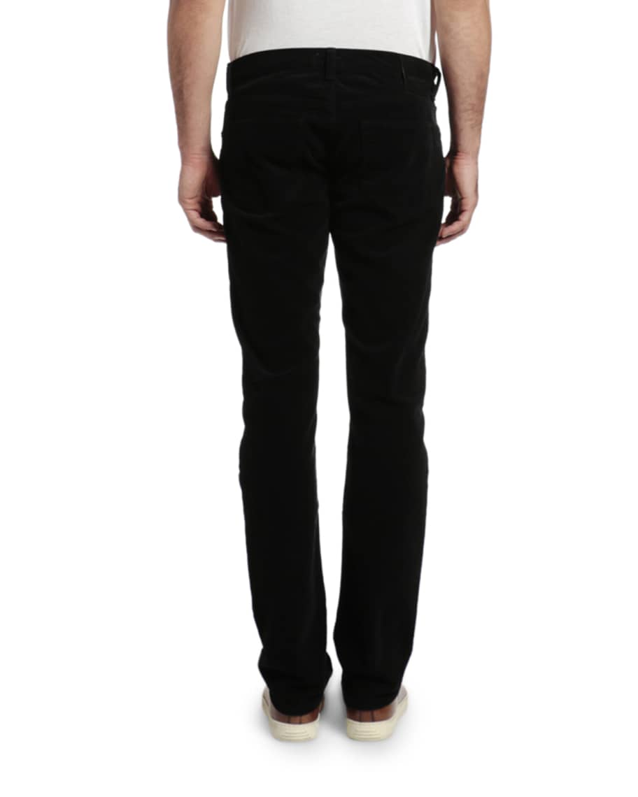 Image 3 of 4: Men's Straight-Leg Corduroy Stretch Pants