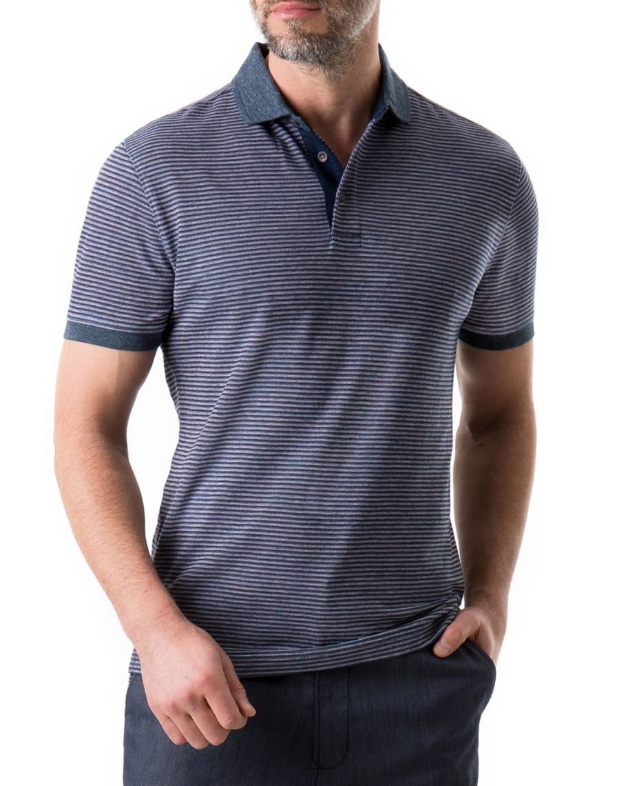 Rodd & Gunn Men's Glencoe Short-Sleeve Polo Shirt | Neiman Marcus