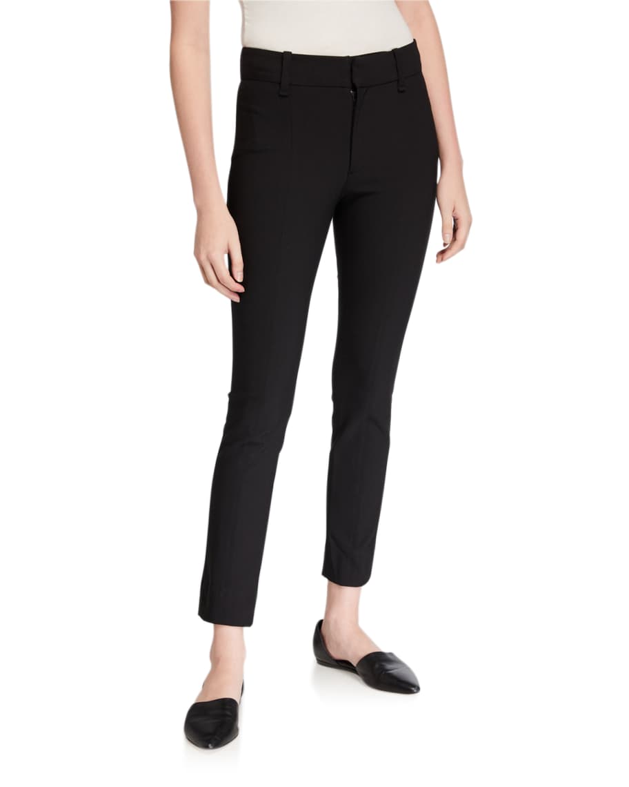 Vince High-Waist Cigarette Pants | Neiman Marcus