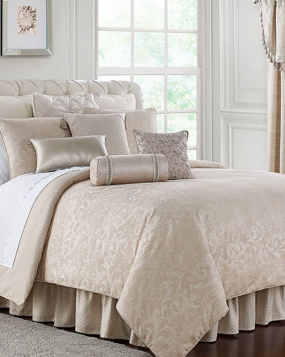 Waterford Gisella 4-Piece Reversible King Comforter Set | Neiman Marcus