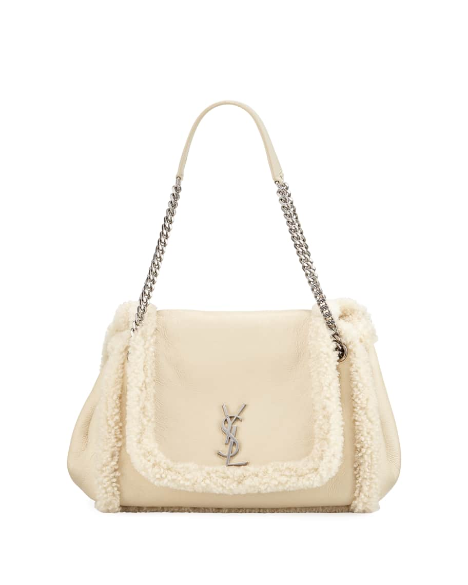 Ulla Johnson Remy Convertible Shearling Shoulder Bag from Neiman Marcus -  Styhunt