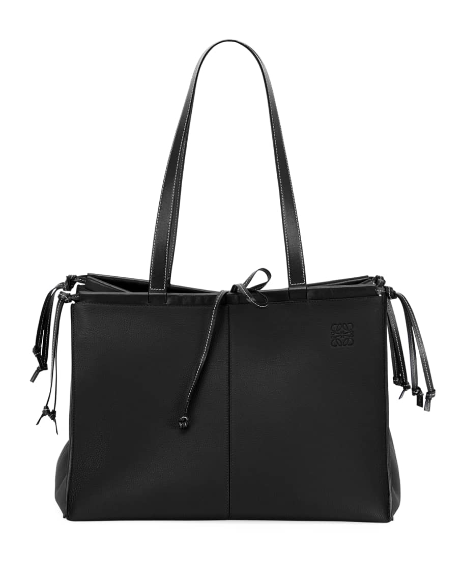 Loewe Cushion Soft Grained Calf Leather Tote Bag Neiman Marcus